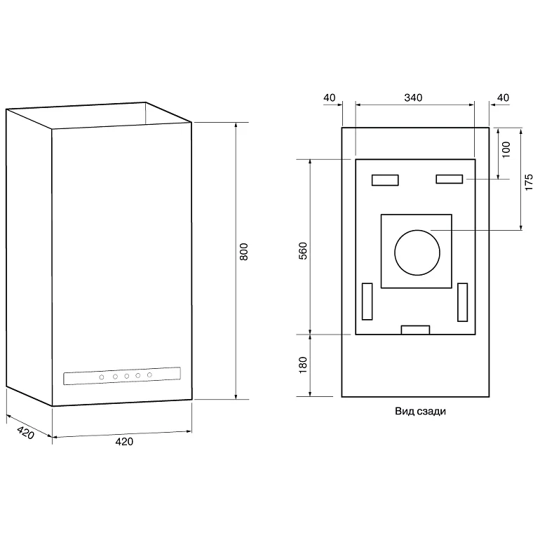 DITA F MAX 420 inox SGC