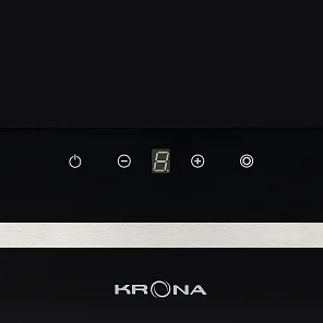 DOMENIKA 600 BLACK/INOX S