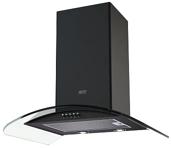 SABRINA 600 black/black glass push button
