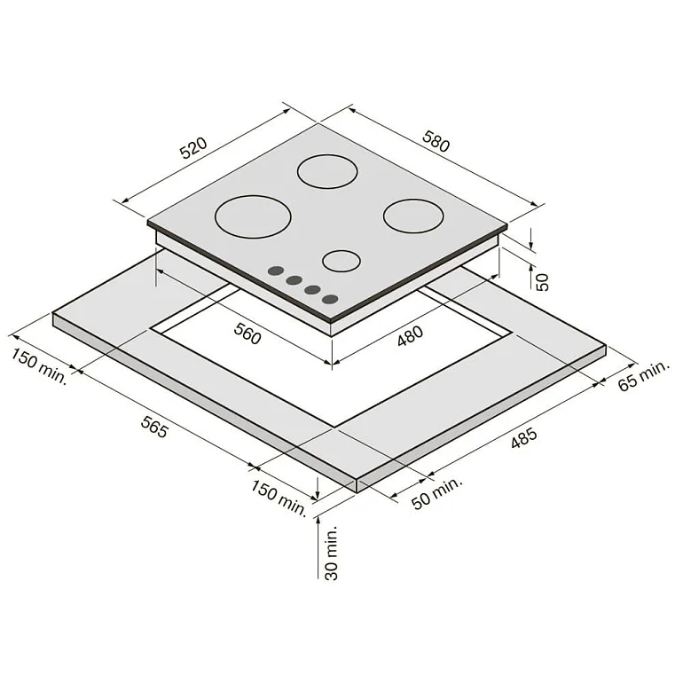 NEBEL 60 WH W