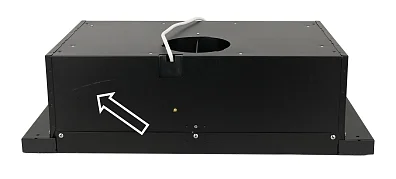Kamilla slim 600 black/inox (2 мотора) (уцененный товар)