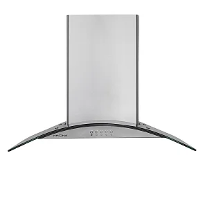 SABRINA 600 inox/glass push button