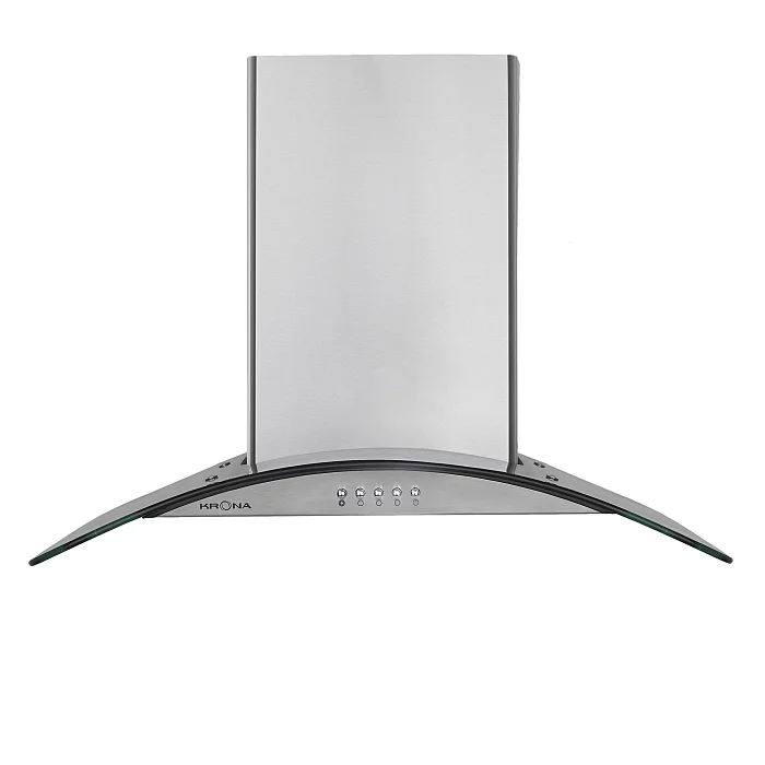 SABRINA 600 inox/glass push button