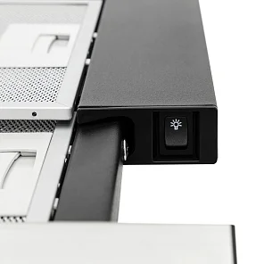 Kamilla slim 600 black/inox (2 мотора)