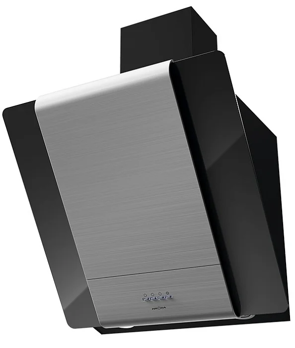 TALLI 600 inox/black glass 3P