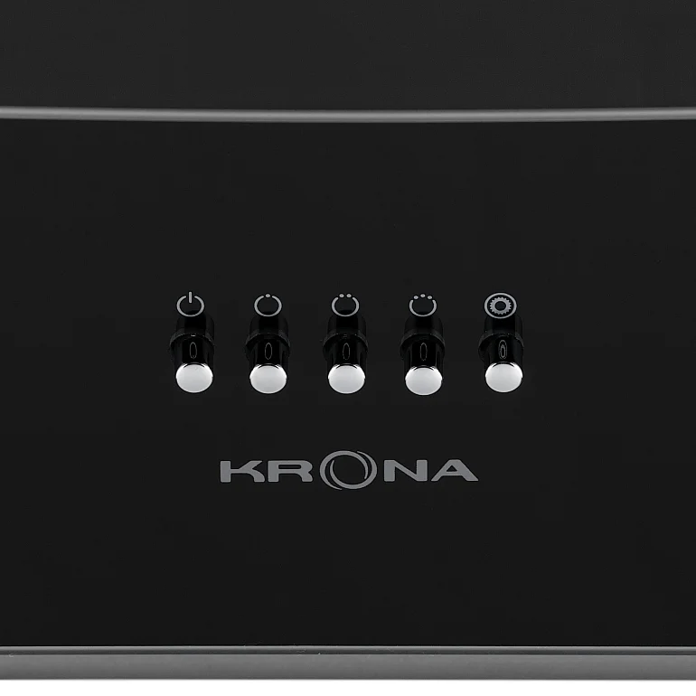 INGA 600 inox/black push button