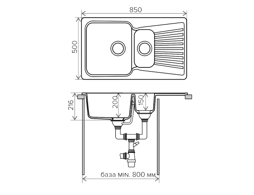 PLATTE 2B LR W 850*500 BLACK
