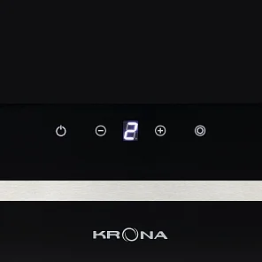 DOMENIKA 600 BLACK/INOX S