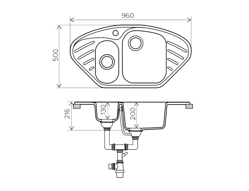 BRUNNEN 2B 960*500 BLACK