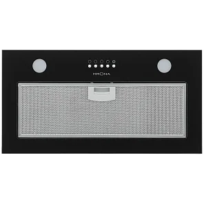 LUISA 600 GLASS BLACK PB
