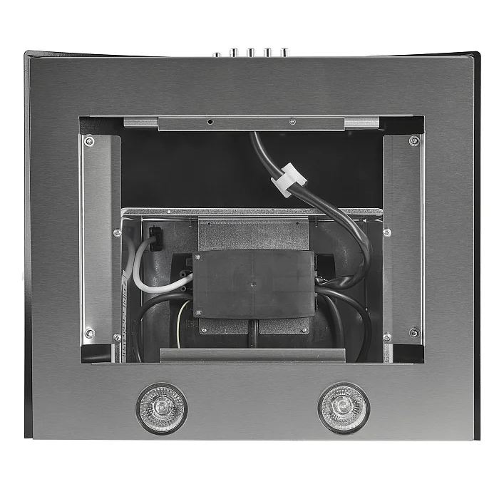 SABRINA 600 inox/glass push button