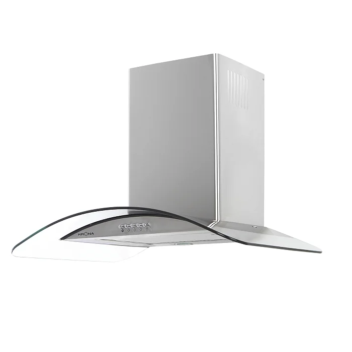 SABRINA 600 inox/glass push button