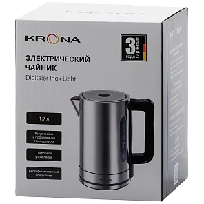 Digitaler Inox Licht 1,7л