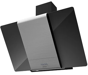 TALLI 900 inox/black glass 3P