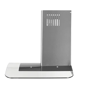 SABRINA 600 inox/glass push button