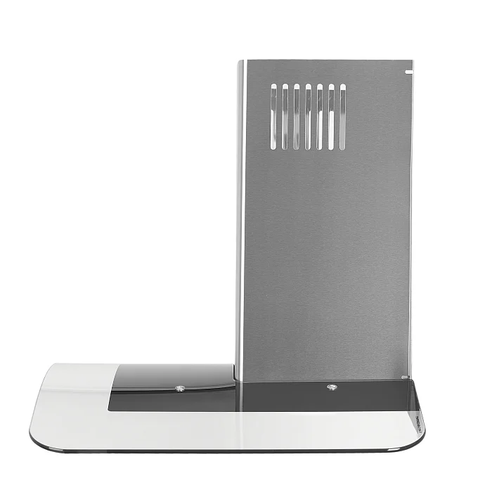 SABRINA 600 inox/glass push button