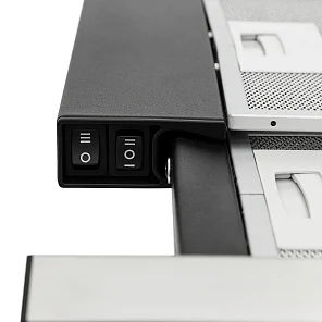 Kamilla slim 600 black/inox (2 мотора)