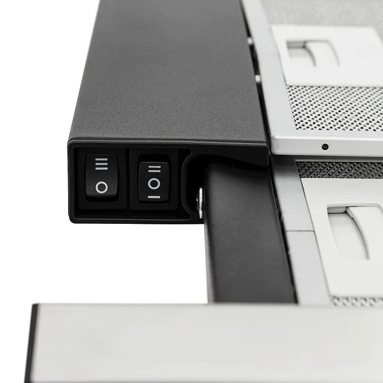 Kamilla slim 600 black/inox (2 мотора)